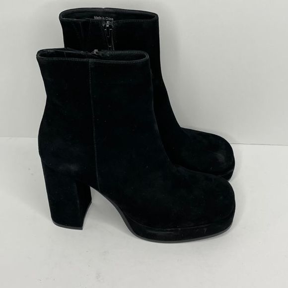 Jeffrey Campbell Shoes - Jeffrey Campbell Black Suede Spaced Boots